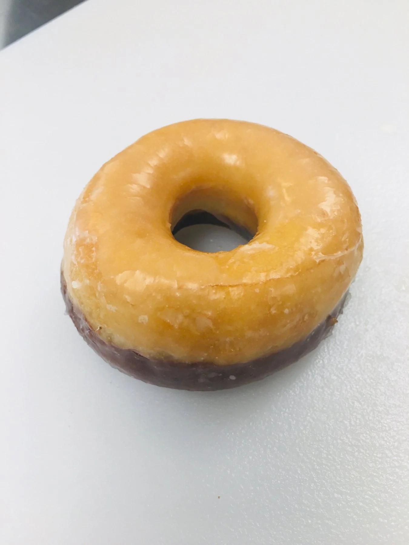 Half & Half donut